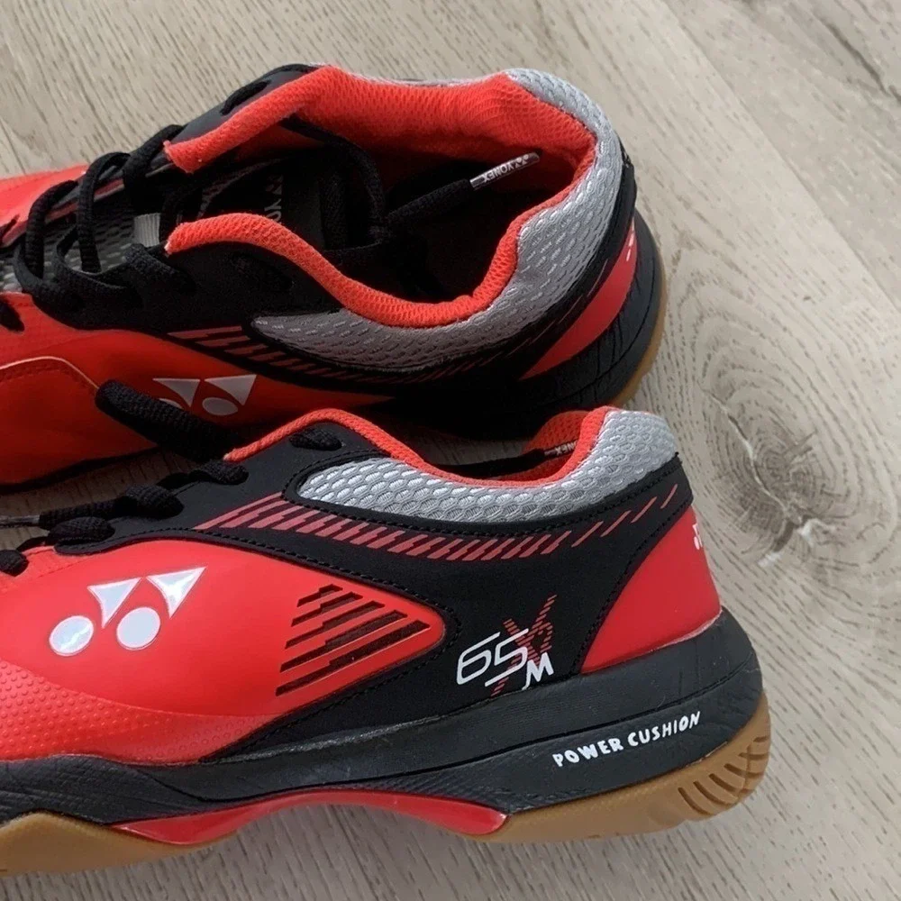Yonex Power Cushion Toe assist‎ shape Womens Size 9 red All Court Tennis Shoes
